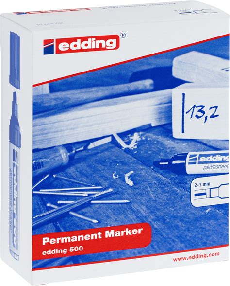 EDDING Permanent Marker mm Farben ass Krebser AG Büromaterial Shop