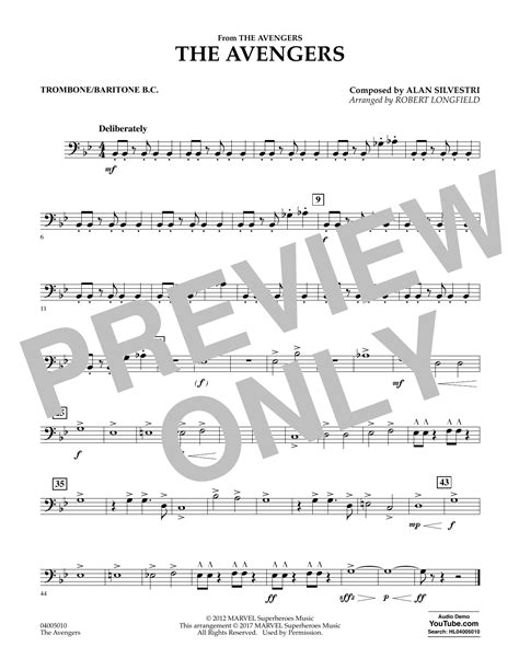 The Avengers Bb Tenor Saxophone By Alan Silvestri Hal Leonard
