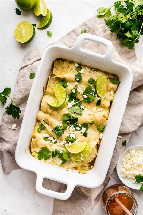 Honey Lime Chicken Enchiladas