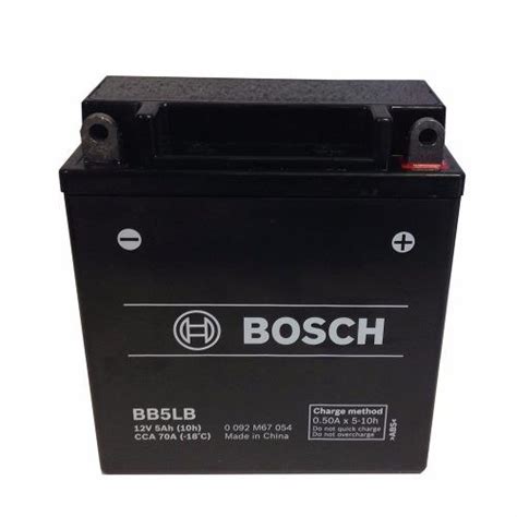 Bateria Motos Bosch Bb5l B Yb5l B Activada VZH Van Zandweghe Hnos