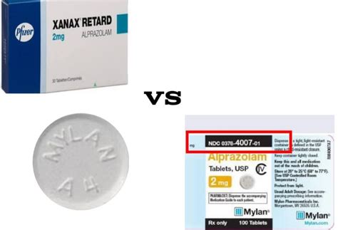 Difference Between Mylan A4 Vs Xanax 2mg Public Health