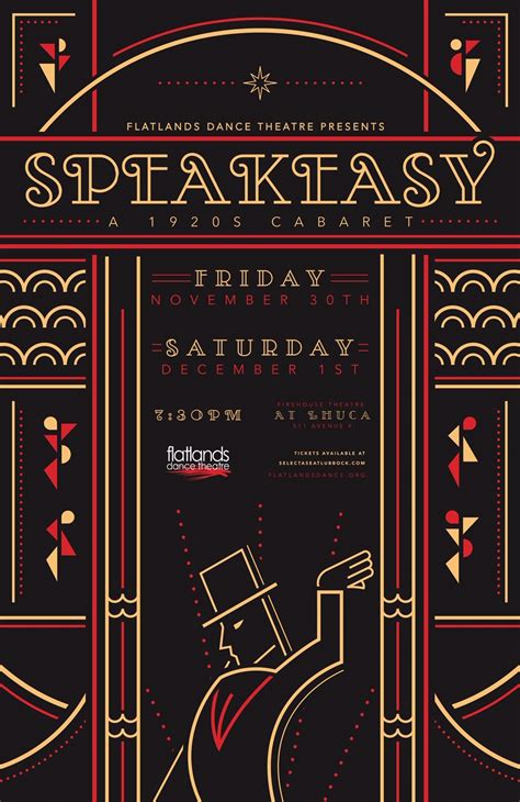 1920s Speakeasy Posters