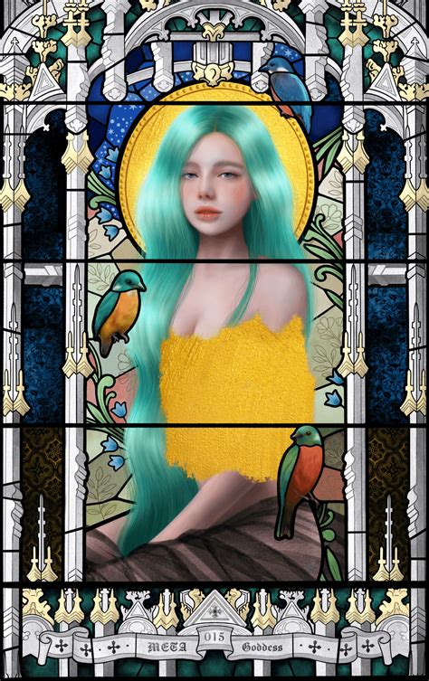 Meta Goddess 15 Origin Piece Metaverse Mythology Opensea