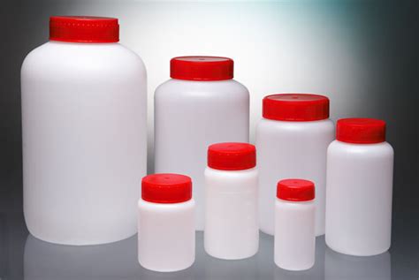 Round Bottles In Hdpe With Wide Neck Mls