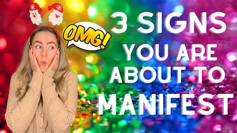 3 Signs Your Manifestation Is Close H E R POSITIVE THOUGHTS YouTube