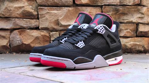 Jordan 4 Retro Black Cement 2012 Bred Huellas