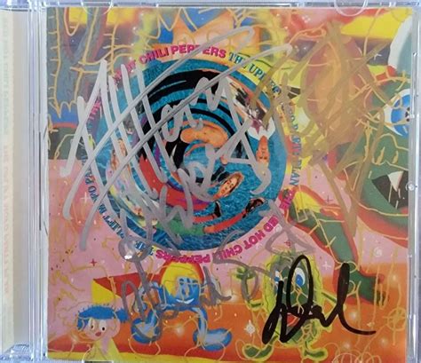 Red Hot Chili Peppers Autographed CD Quarterdeck Collectibles