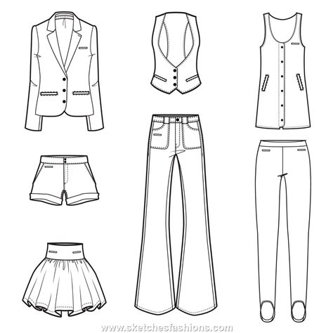 A Fashion Flat Sketch Cad Technical Drawing Upwork