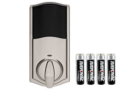 Kwikset SmartCode Lock Battery Kit (4 x AA Alkaline Batteries)