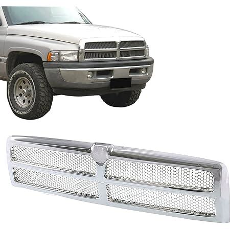 Amazon DIBON AUTO Front All Chrome Grille Grill Assembly Chrome