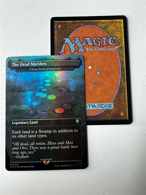 The Dead Marshes Urborg Tomb Of Yawgmoth Foil Proxy Goddess