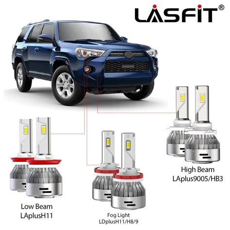 2014-2021 Toyota 4Runner LED Bulbs Replacement｜Lasfit