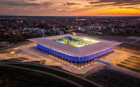 FOTO Noćne fotografije novog stadiona u Osijeku ostavljaju bez daha