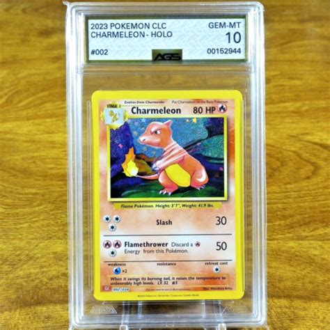 Pokemon Classic Collection Charmeleon Clc Ags Gem Mt Holo