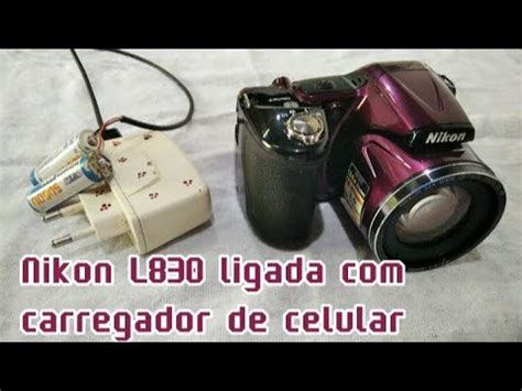 Como Ligar C Mera Direto Na Tomada Nikon L Youtube