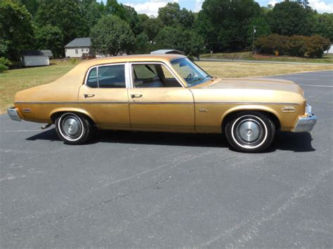 1974 Chevrolet Nova Base Sedan 4 Door 57l For Sale In Linwood North