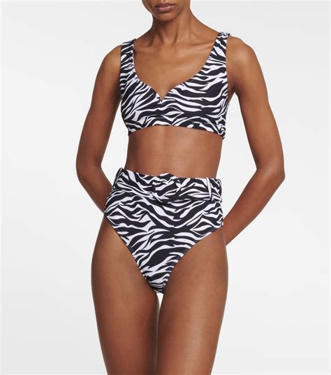 Kamala Bikini Top In Black Alexandra Miro Mytheresa