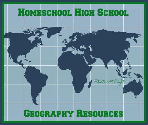 Homeschool High School Geography Resources - StartsAtEight