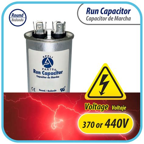 Appli Parts Condensador Capacitor De Marcha Mfd Uf Microfaradios