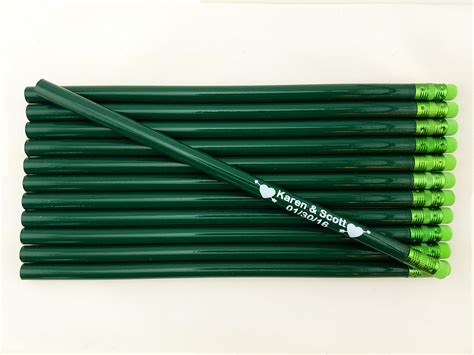 Ezpencils Personalized Wedding Announcement Party Favor Two Lines Two