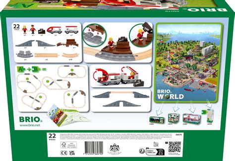 Spielwaren Express Brio World Eisenbahn Set Reisezug Starter Set A