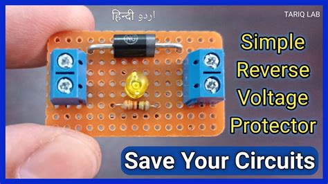 How To Make A Reverse Polarity Protection Circuit Reverse Voltage