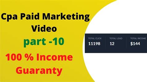 Cpa Marketing New Video Cpa Marketing Full Course Bangla Tutorial