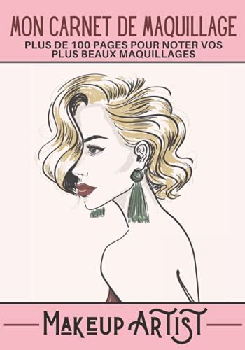 Carnet De Maquillage Cahier Remplir Pour Les Maquilleuses