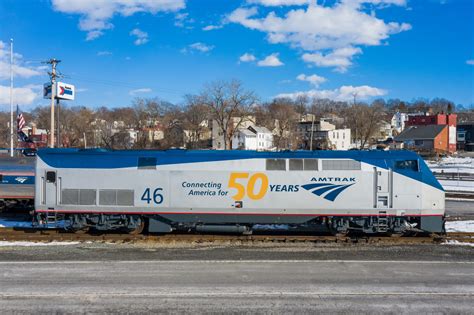 50th Anniversary Commemorative Painted Locomotives Amtrak Media