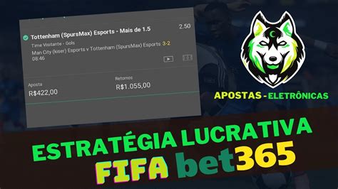 ESTRATÉGIA PARA GANHAR DINHEIRO NO FIFA BET365 Over gols