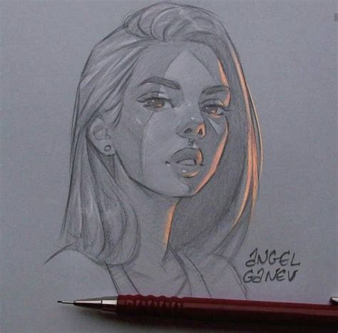 20 Emotions Beautifully Captured Through Pencil Drawings By Angel Ganev