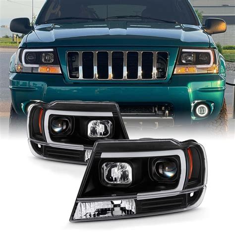 hrsť prekonať kovboj jeep wj led headlights obrana sľubné hlad