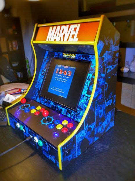 2 Player Bartop Arcade Machine Powered By Pi Artofit