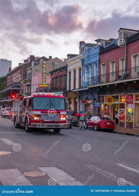 New Orleans, LA, USA. December 2019. Neon Lights In The French Quarter