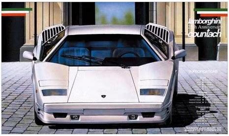 Fujimi Em Countach Th Anniversary