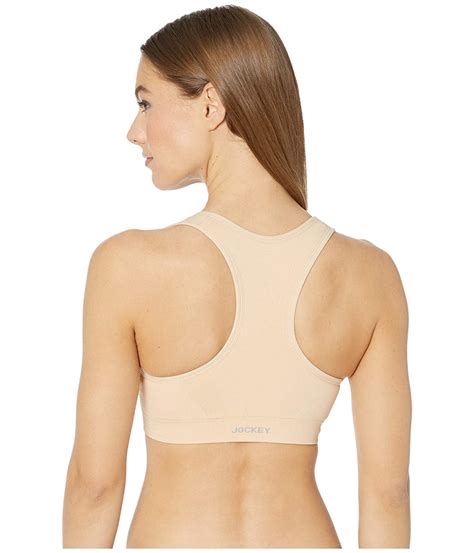 Jockey Women S Zip Front Seam Free Bra Nude X Large Walmart