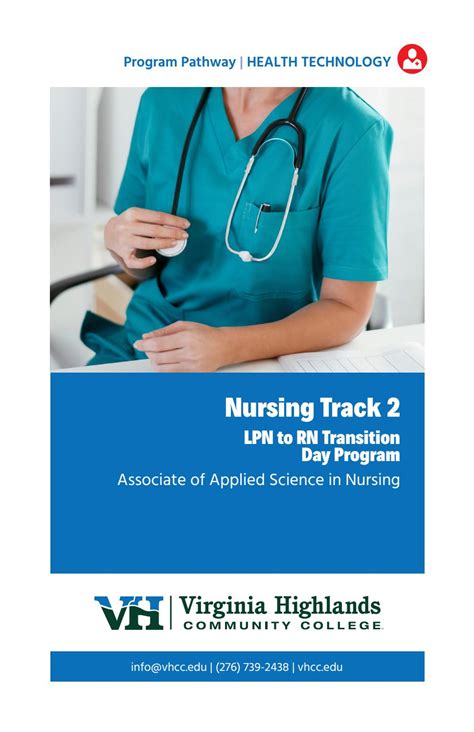 Program Pathway Nursing Track 2 Lpn To Rn Transition Day Program By