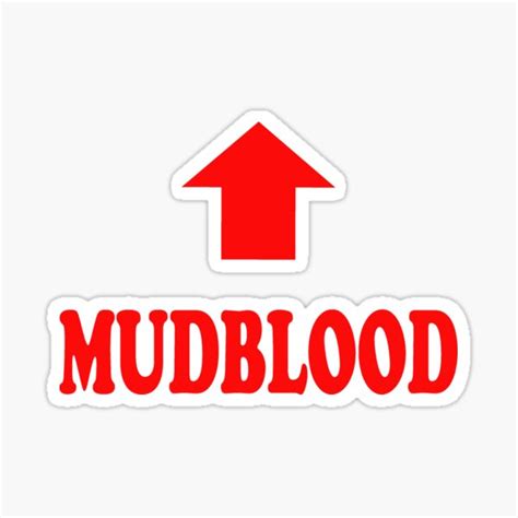 "Mudblood" Sticker for Sale by cabilo | Redbubble