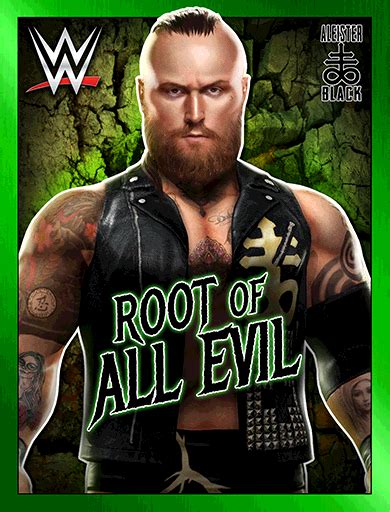 Aleister Black Root Of All Evil” Stats Wwe Champions Guide