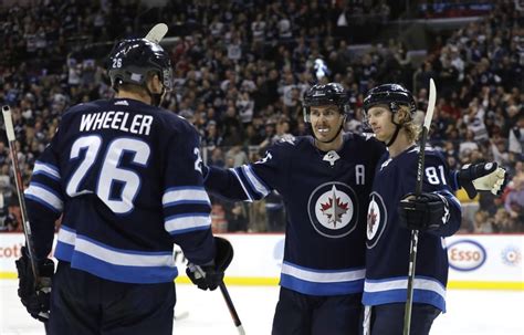 Jets Finally Win Against The Wild Patriklaine Ryan Hartman Dustin