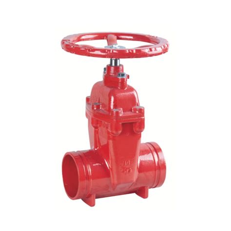 Sant Valves Grooved Resilient Nrs Gate Valve