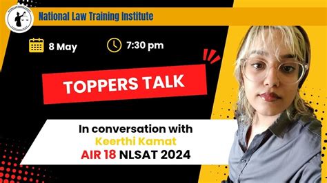 Topper S Talk A Conversation With NLTI Student Sanya Sethi AIR 4