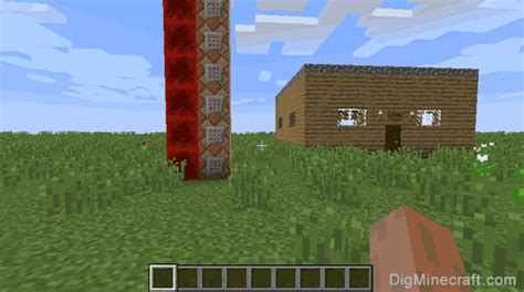 Use Command Block To Build A House With One Command