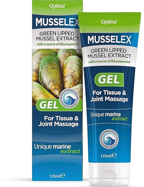 Optima Musselex Gel Green Lipped Mussel Extract 125 Ml Pack Of 2