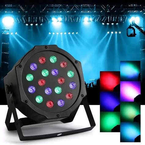 Canh O Refletor Par Led Leds Rgb Bivolt Dmx Digital Strobo