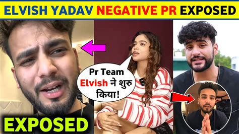 Elvish Yadav Create Fake Negative Pr Exposed 😱 Fukra Insaan Vs Elvish Yadav Controversy Exposed