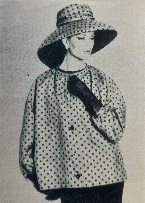 Nina Ricci Collection Haute Couture Printemps Eté 1963 Polka dots