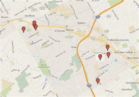 Radnor 2015 Halloween Sex Offender Safety Map Radnor Pa Patch