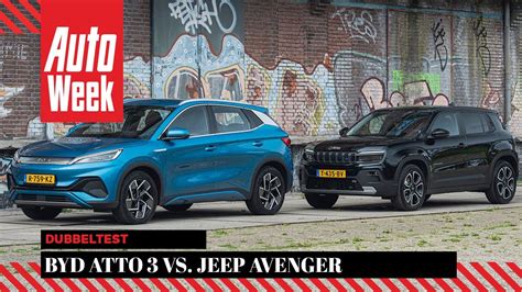 Byd Atto Vs Jeep Avenger Dubbeltest Youtube