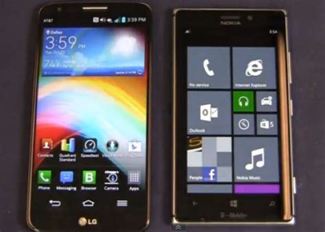 Lg G Vs Nokia Lumia Preferences Decide Phonesreviews Uk